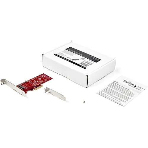 StarTech.com M.2 Adapter - x4 PCIe 3.0 NVMe - Low Profile and Full Pro