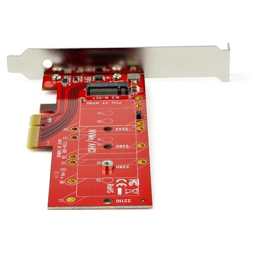StarTech.com M.2 Adapter - x4 PCIe 3.0 NVMe - Low Profile and Full Pro