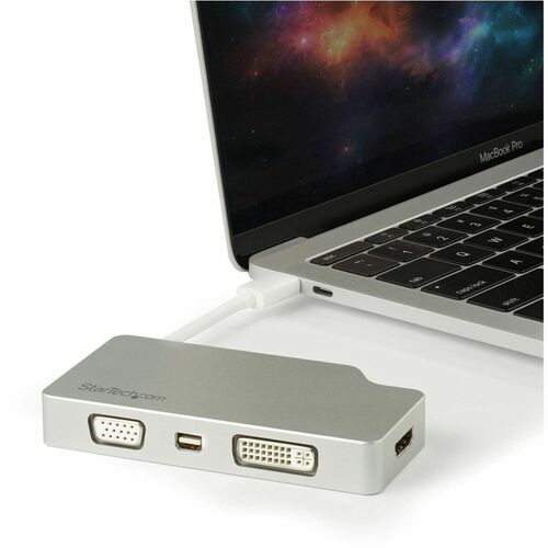 Adaptador de vídeo multipuerto USB C 4K/1080p de StarTech.com