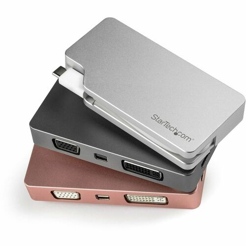 Adaptador de vídeo multipuerto USB C 4K/1080p de StarTech.com
