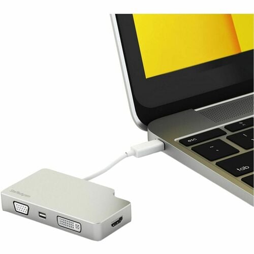 Adaptador de vídeo multipuerto USB C 4K/1080p de StarTech.com