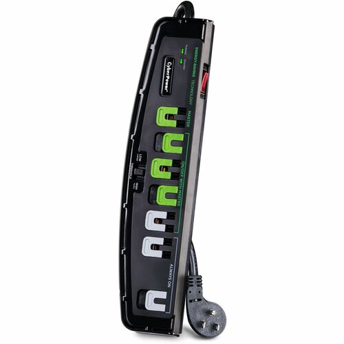 Parasurtenseur à économie d'énergie CyberPower CyberPower P705G - Noir - N