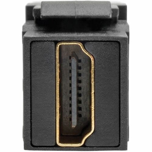 Tripp Lite HDMI Coupler Keystone Panel Mount Angled F/F Black