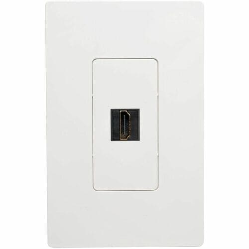 Tripp Lite HDMI Coupler Keystone Panel Mount Angled F/F Black