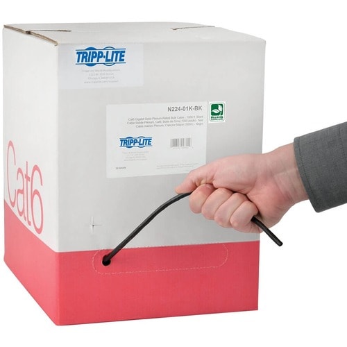 Cable sólido a granel Gigabit Cat6 de Tripp Lite de Eaton