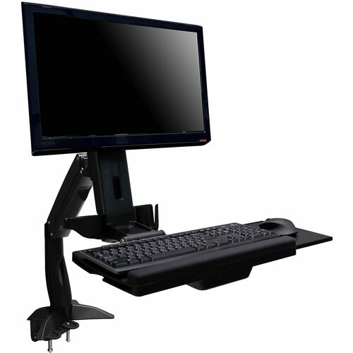 Poste de travail à bras unique avec pince Amer Mounts (Du