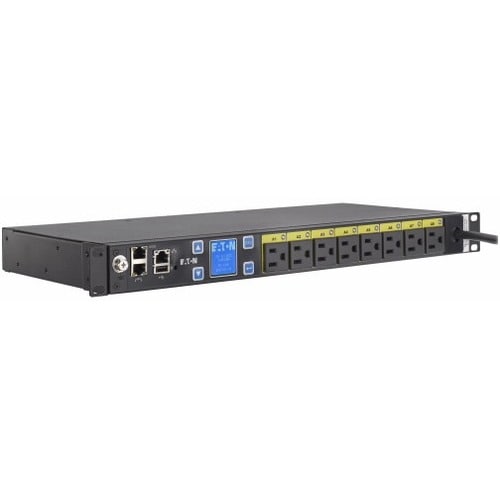 Eaton ePDU Managed 8-Outlet PDU - Switched - NEMA 5-15P - 8 x NEMA 5-1