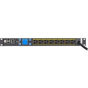 PDU Eaton ePDU de 8 salidas con medidor - NEMA 5-20P - 8 x NEMA 5-20R - 120 V