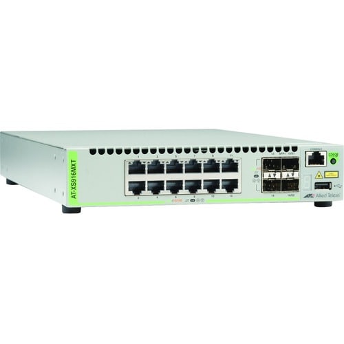 12X 10/100/1000/10G-T 4X SFP+ INTELLIGENT SW STK AT-RKMT-J15