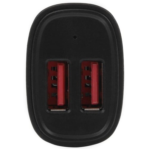 Chargeur de voiture USB double port Star Tech.com – Noir – Haute puissance 24 W/4,8 A