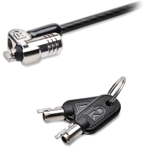 Kensington MicroSaver 2.0 Keyed Laptop Lock - Patented T-bar/Key Lock - Black, S