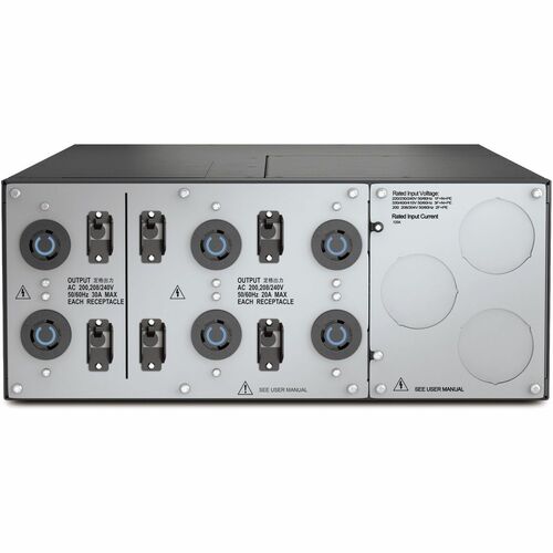 Panneau de dérivation APC de Schneider Electric - 1 x câblage fixe 3 fils (2PH + G)