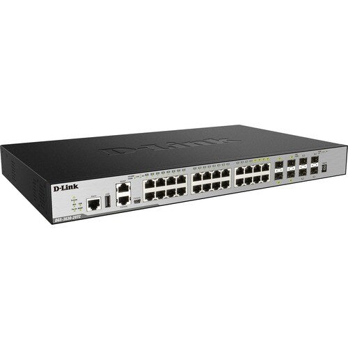 SERIE DGS-3630 24 PUERTOS ADMINISTRADOS 10/100/1000BASE-T/SFP ENET