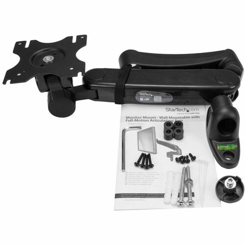 StarTech.com Single Wall Mount Monitor Arm, Gas