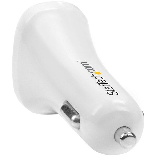 Cargador de coche USB de doble puerto Startech Star Tech.com