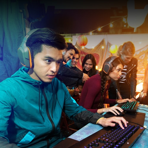 Teclado para juegos Logitech G213 Prodigy: teclado con cable, retroiluminación RGB y teclas mecánicas