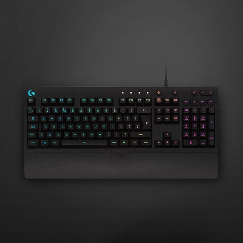 Teclado para juegos Logitech G213 Prodigy: teclado con cable, retroiluminación RGB y teclas mecánicas