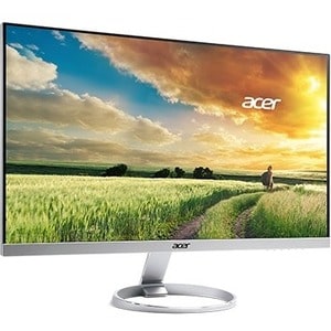 Moniteur LCD Acer H277HK 27" 4K UHD - 16:9 - Argent, Blanc