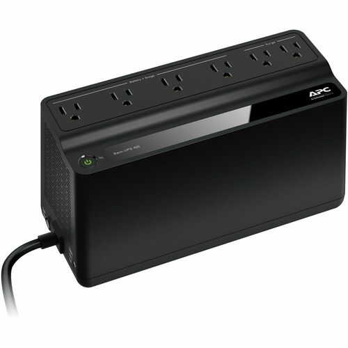 Sistema UPS APC de Schneider Electric, 6 tomas de corriente, 425 VA, 120 V, torre, 8 unidades