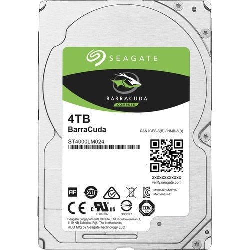 Disco duro portátil SATA de 4 TB, 5400 RPM, 128 MB, 2,5 pulgadas