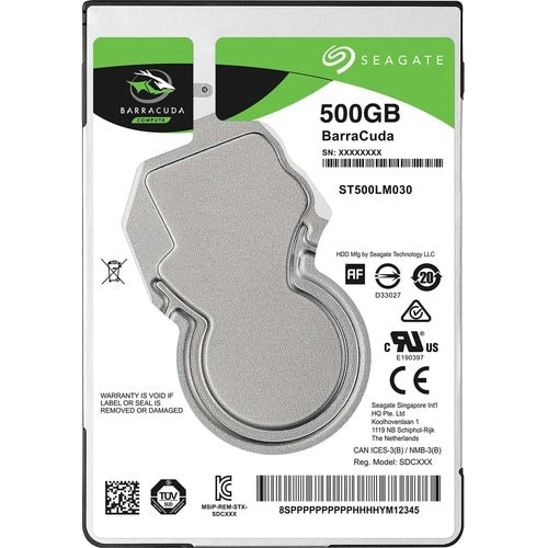 500GB MOBILE HDD SATA 5400 RPM 128MB 2.5IN