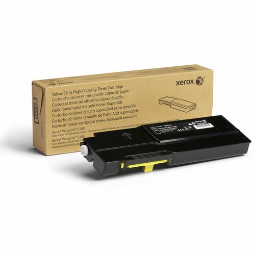CARTOUCHE DE TONER JAUNE À CAPUCHON EXTRA HAUTE POUR VERSALINK C400/C405