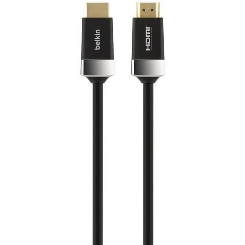 Cable HDMI de alta velocidad Belkin de 1,8 m - Ultra HD 4k a 60 Hz HDMI 1.4 con Ethernet - HDMI de 2 m