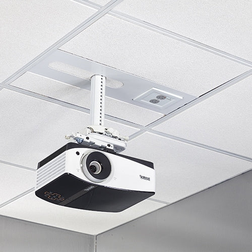 Chief SYS474UW Ceiling Mount for Projer, A/V Equipment - White