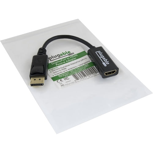 Adaptateur DisplayPort vers HDMI enfichable (passif)