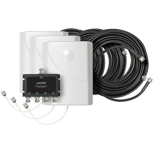 KIT D'EXP. TRIPLE ANTENNE PANNEAU DE MONTAGE MURAL 700-2700 MHZ 50 OHM