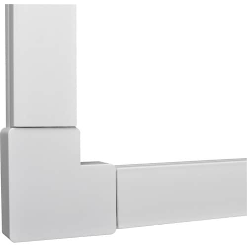 Conector en L para conductos de cables Tripp Lite by Eaton, paquete de 20, blanco - Conector para conductos de cables - Blanco - A