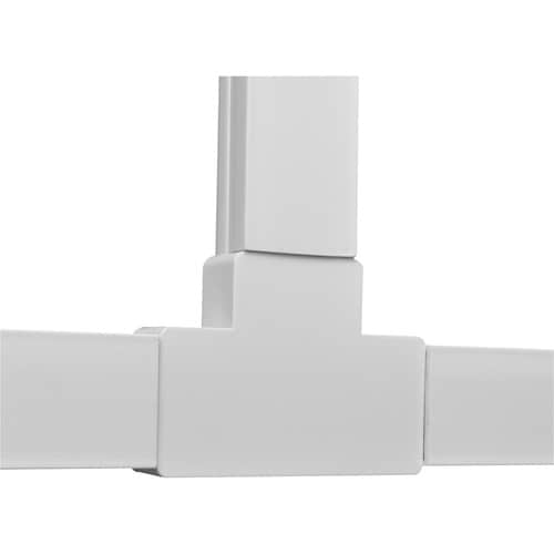 Connecteur en T Tripp Lite par Eaton Raceway, paquet de 20, blanc - Raccord en T - Blanc - Plastique ABS