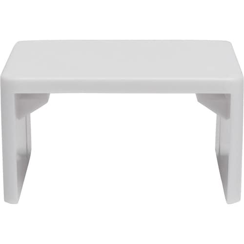 Conector recto para canalización de cables Tripp Lite by Eaton, paquete de 20, blanco - Unión para canalización de cables - Blanco