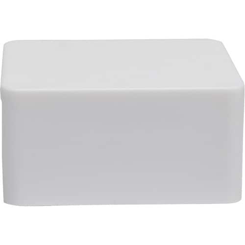 Conector recto para canalización de cables Tripp Lite by Eaton, paquete de 20, blanco - Unión para canalización de cables - Blanco