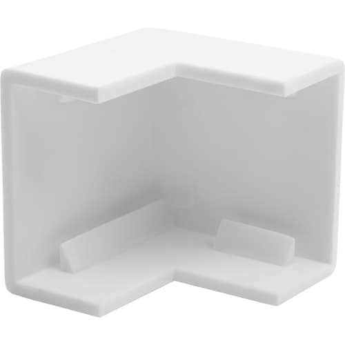 Conector de esquina exterior para conductos eléctricos de Tripp Lite by Eaton, paquete de 20, blanco - Esquina -