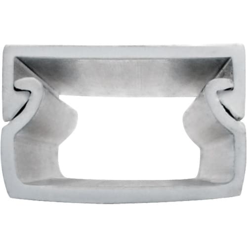 Tripp Lite par Eaton 2 pièces Raceway avec base et capuchon, paquet de 20, blanc,
