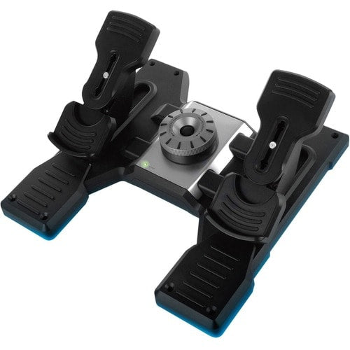 Saitek Flight Rudder Pedals Professional Simulation Rudder Pedals with