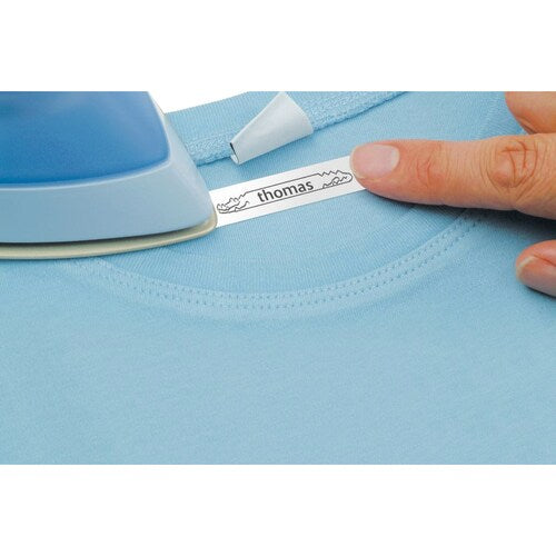 RUBAN LETRA TAG TISSU BLANC BELGIQUE