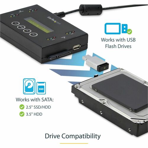 1 1 HARD DRIVE DUPLICATOR STANDALONE CLONER SATA