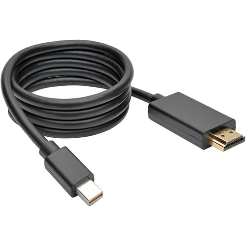 Cable adaptador Mini DisplayPort a HD de Tripp Lite by Eaton (M/M), 1080p, 3 pies - 3 pies (0,91 m)