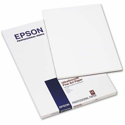PAPIER D'ART ULTRA LISSE 325 G/M² 25 FEUILLES 13X19