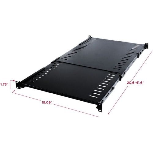 CyberPower Carbon CRA50006 Rack Shelf - For Server, Monitor - 1U Rack