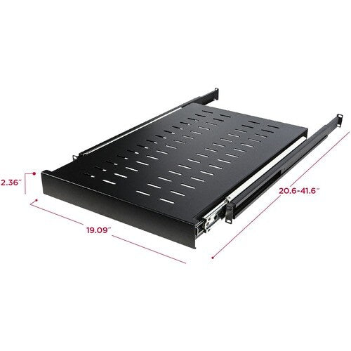 CyberPower Carbon CRA50003 Rack Shelf - For Monitor, Server - 1U Rack