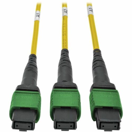 Tripp Lite by Eaton N48K-15M8L60S-B 9/125 Breakout Fiber Patch Panel - 60 x Dupl