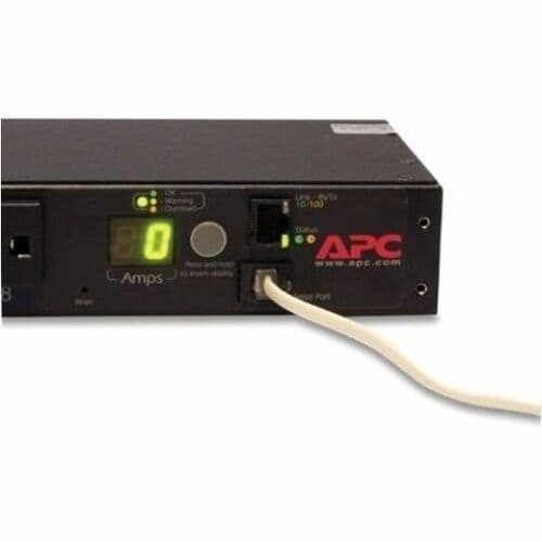 Unité de distribution d'alimentation en rack APC by Schneider Electric, commutée, 1U, 15 A, 100/120 V, (8) 5-