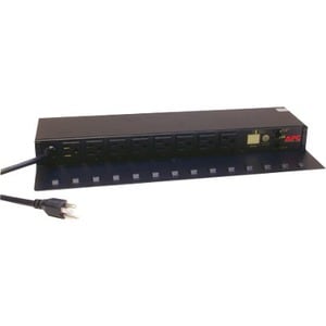 Unité de distribution d'alimentation en rack APC by Schneider Electric, commutée, 1U, 15 A, 100/120 V, (8) 5-
