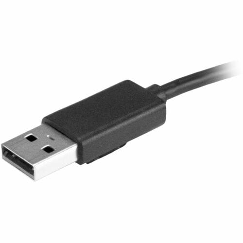 Concentrador USB 2.0 portátil de 4 puertos con cable integrado de StarTech.com - Concentrador USB de 4 puertos