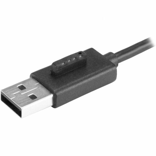 Concentrador USB 2.0 portátil de 4 puertos con cable integrado de StarTech.com - Concentrador USB de 4 puertos