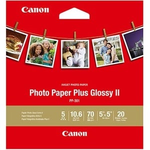 20 FEUILLES/PK PP-301 5X5 PAPIER PHOTO PLUS GLOSSY AUCUN RETOUR