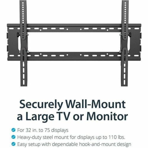 StarTech.com Flat Screen TV Wall Mount - Tilting